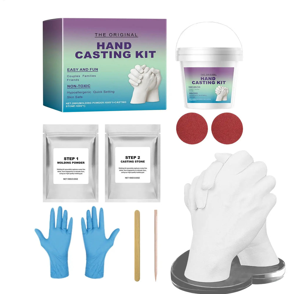 Hand Casting Kit — DIY Plaster Keepsake
