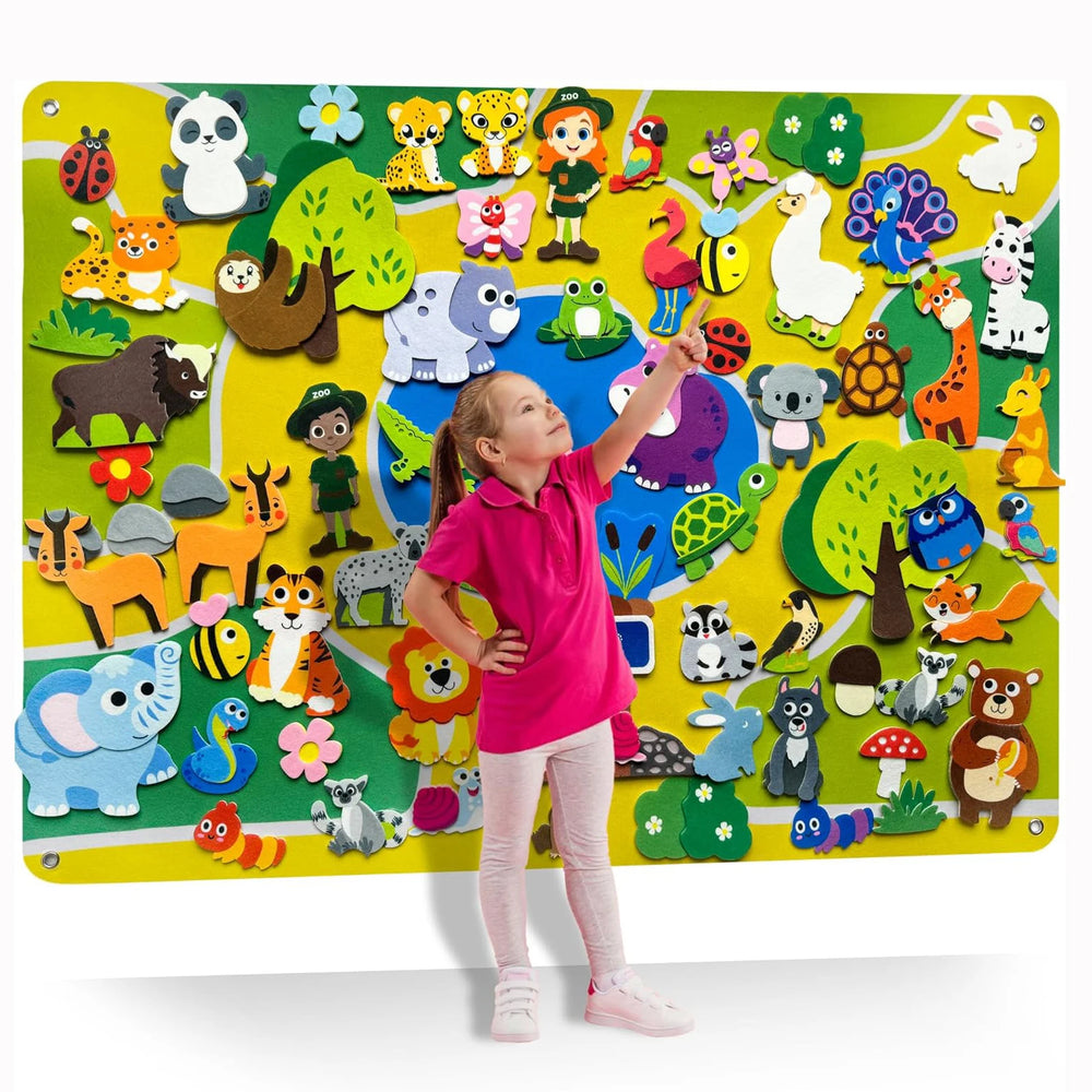 Felt Story Board — Animals, Space & More