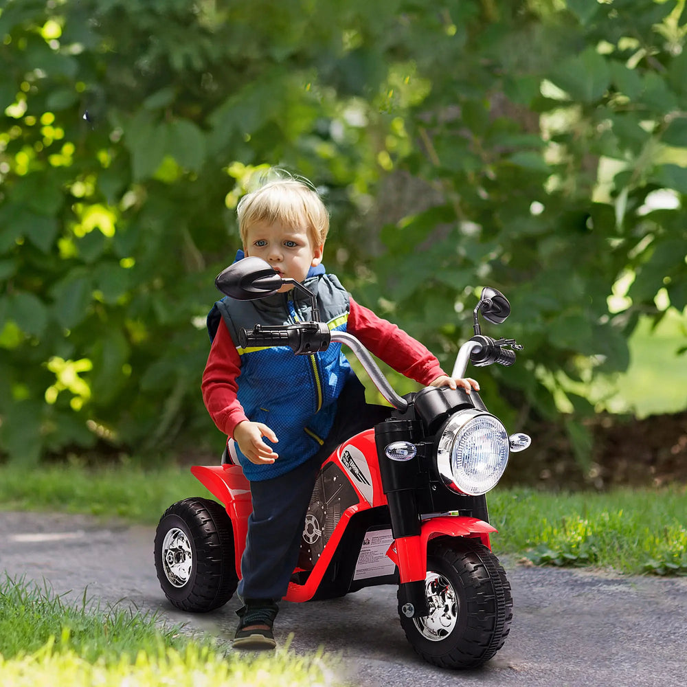 HOMCOM 6V Electric Ride-On Motorcycle