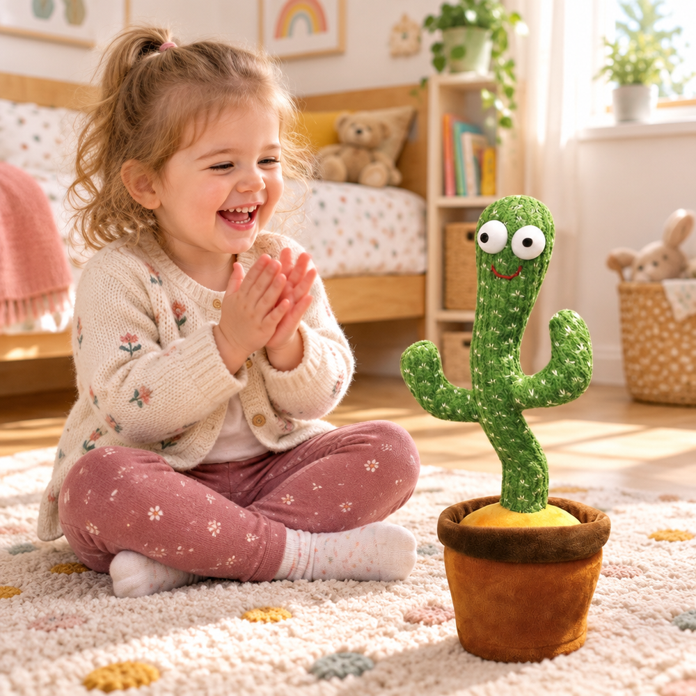 Talking Dancing Cactus Toy