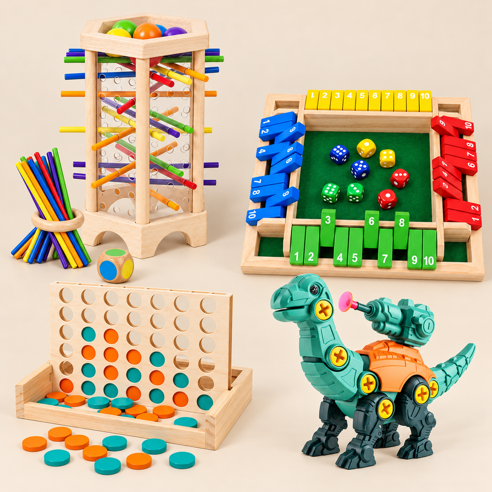 Family Game Night Christmas Gift Set