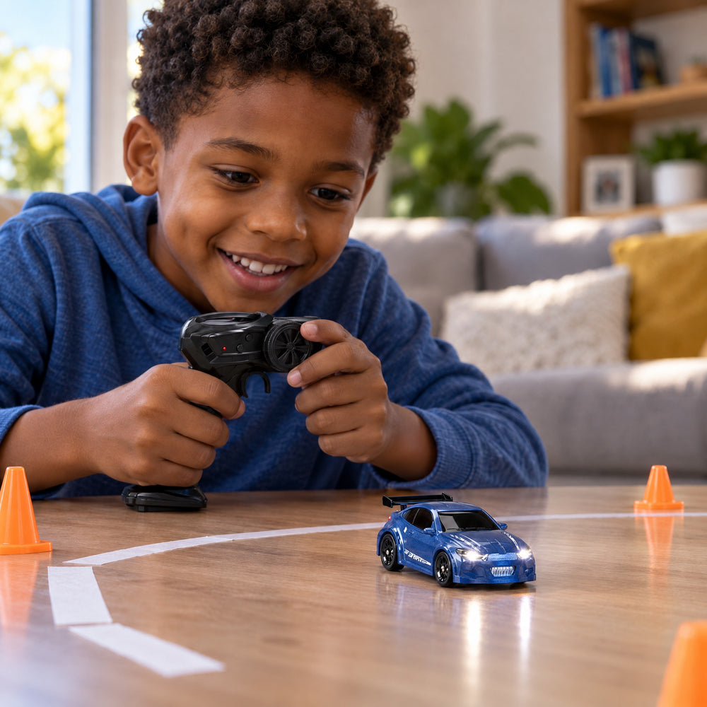 Mini RC Drift Car, 1:64 Scale