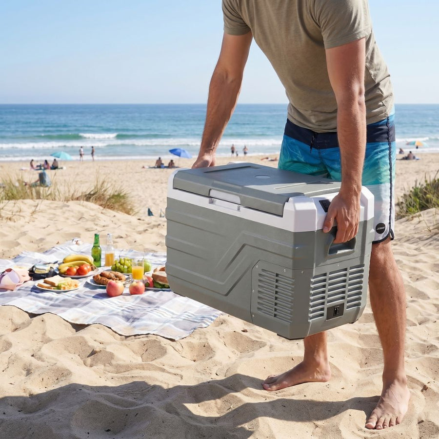 À la plage