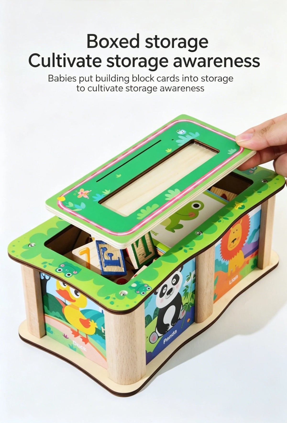 Wooden Picture & Spelling Box — Pivoli Toys — product image 10