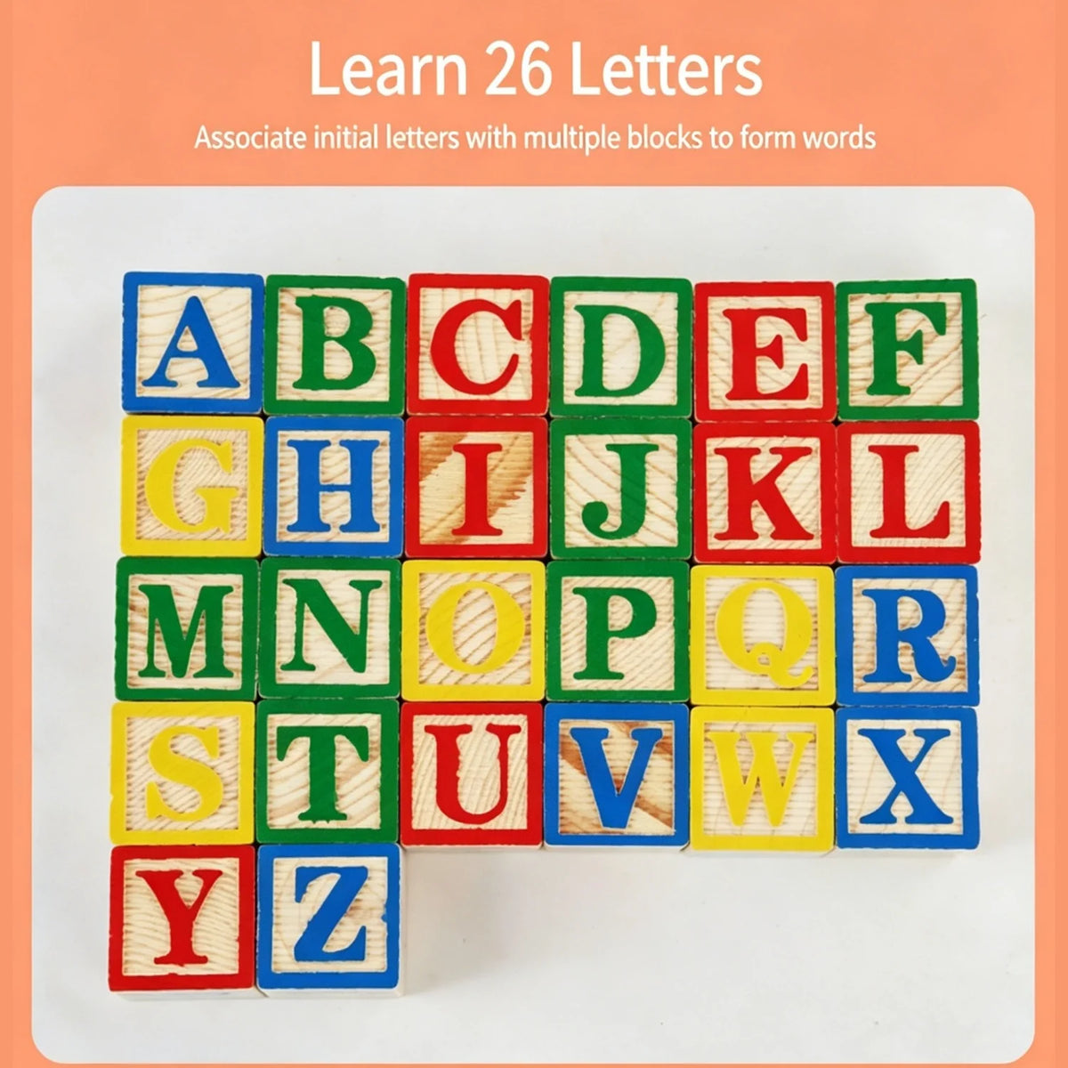 Wooden Picture & Spelling Box — Pivoli Toys — product image 3