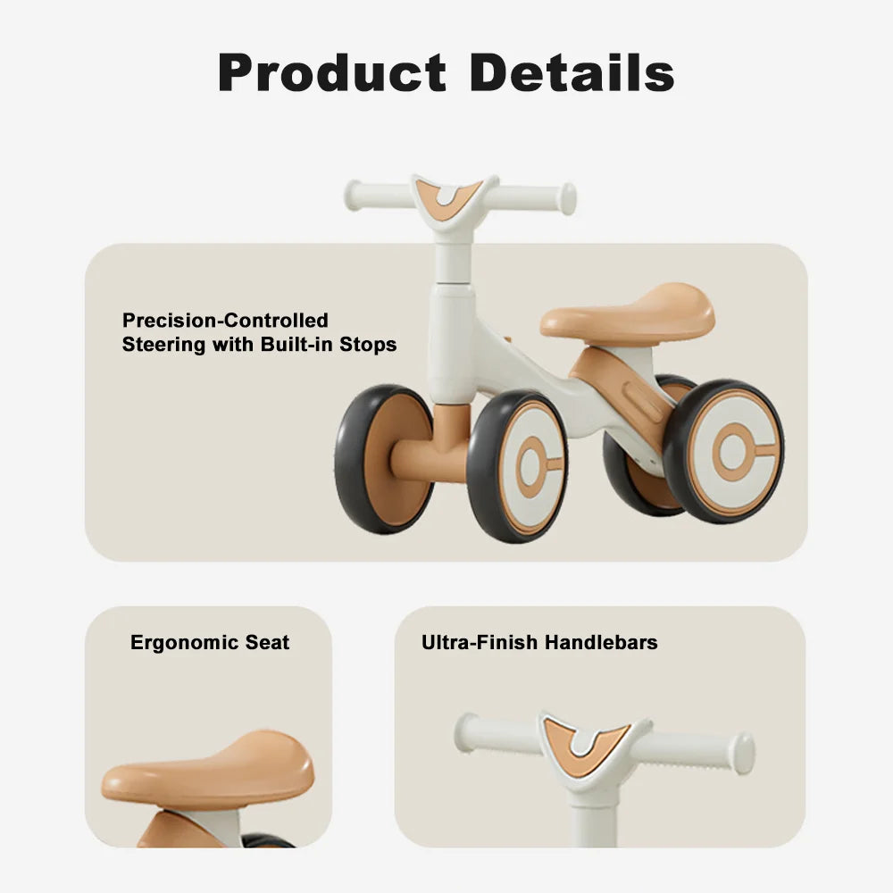 Four-Wheel Balance Ride-On — Pivoli Toys — product image 6