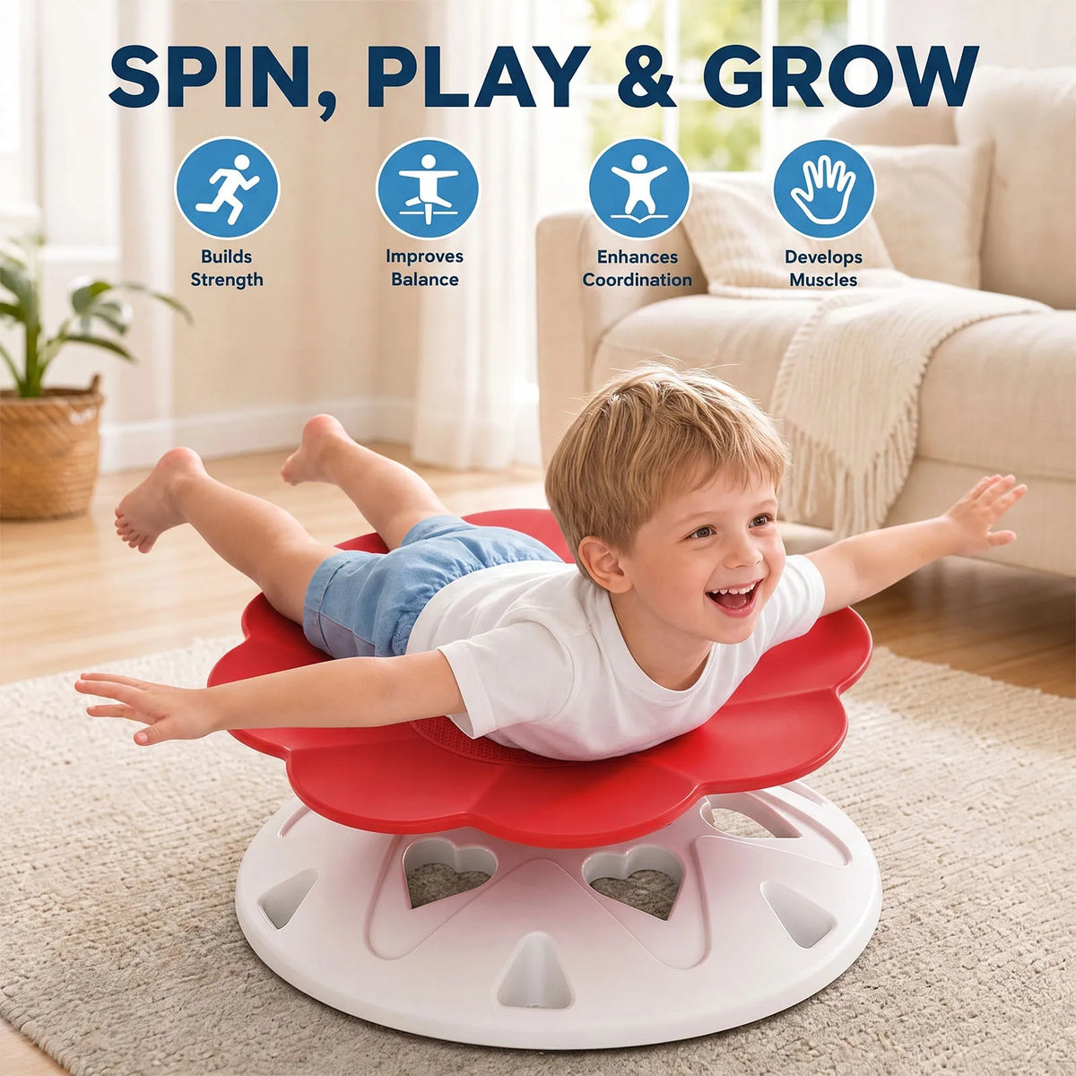 Flower Sensory Spinning Chair