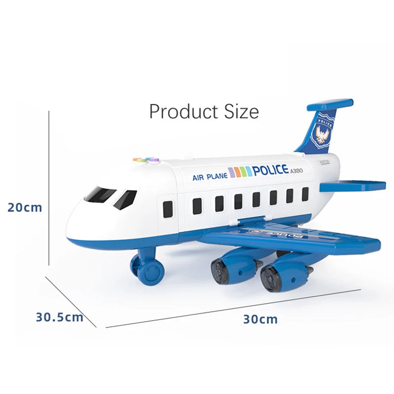 Transforming Toy Aeroplane Playset, additional product view 1