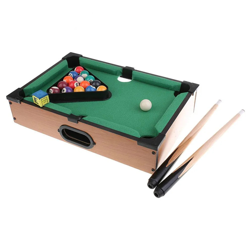 Mini Wooden Tabletop Pool Set — Pivoli Toys — product image 2