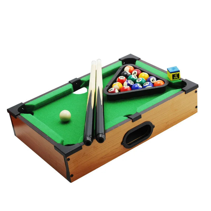 Mini Wooden Tabletop Pool Set — Pivoli Toys