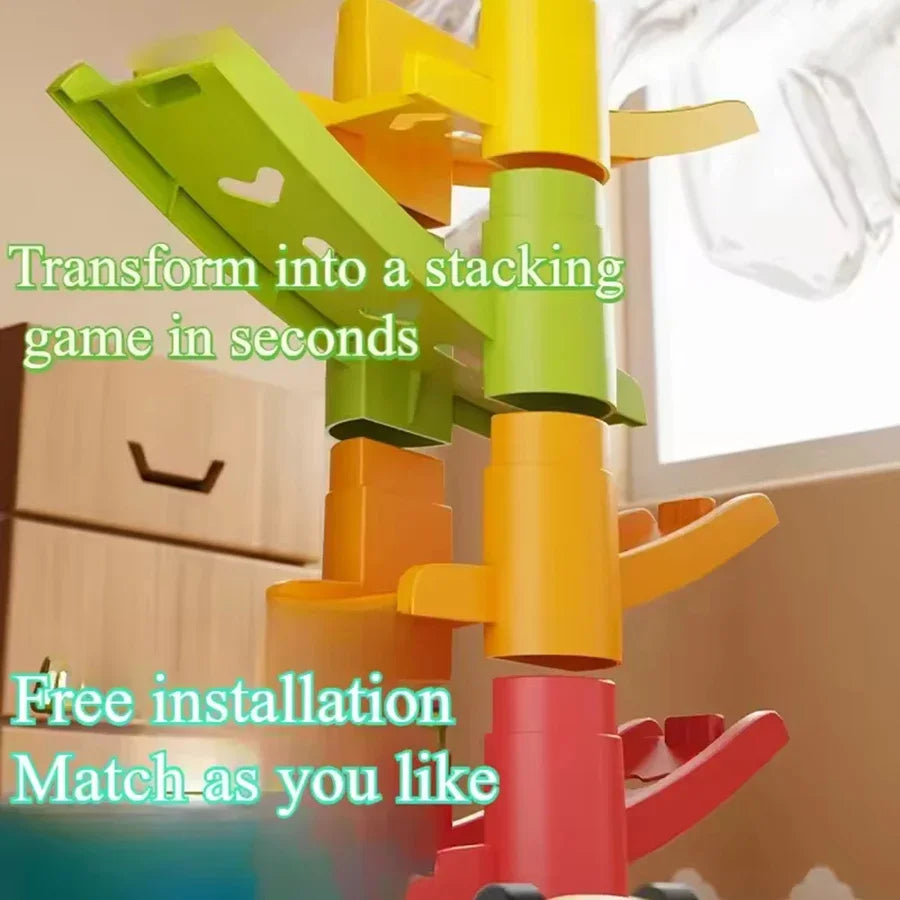 Car Ramp Toy with 12 Mini Cars