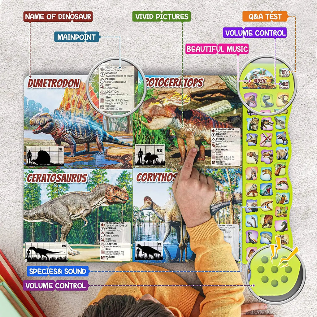 Talking Dinosaur Discovery Book — Pivoli Toys — product image 4