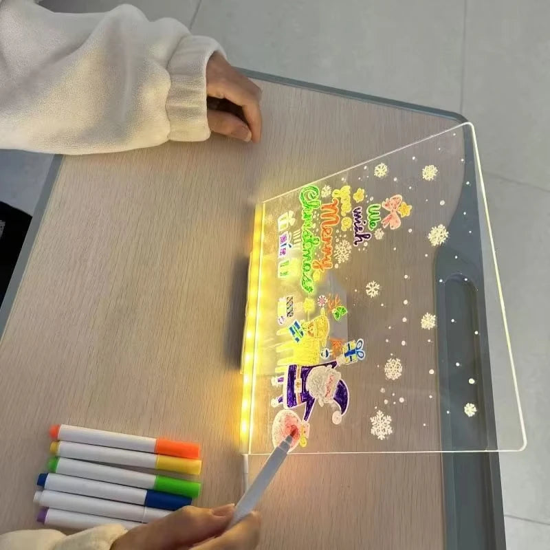 Light-Up Clear Drawing Board — Pivoli Toys — product image 3