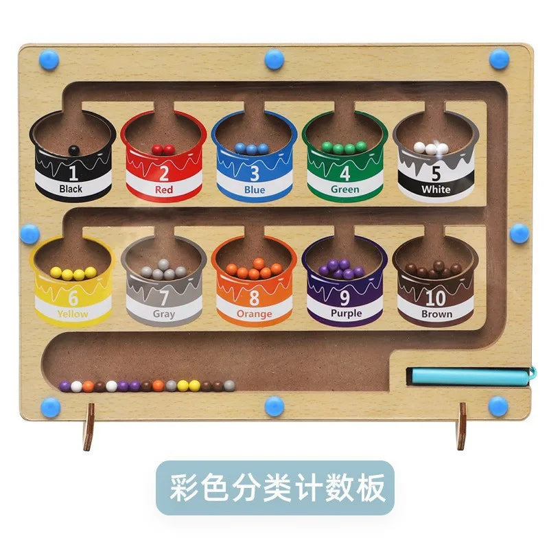 Magnetic Counting & Colour Maze — Pivoli Toys — product image 9
