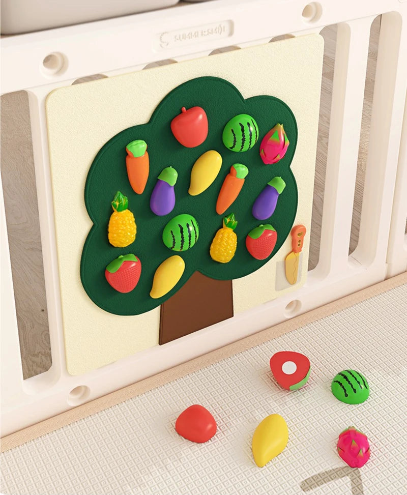 Fruit-Picking Felt Activity Board — 21-Piece Set — Pivoli Toys — product image 11