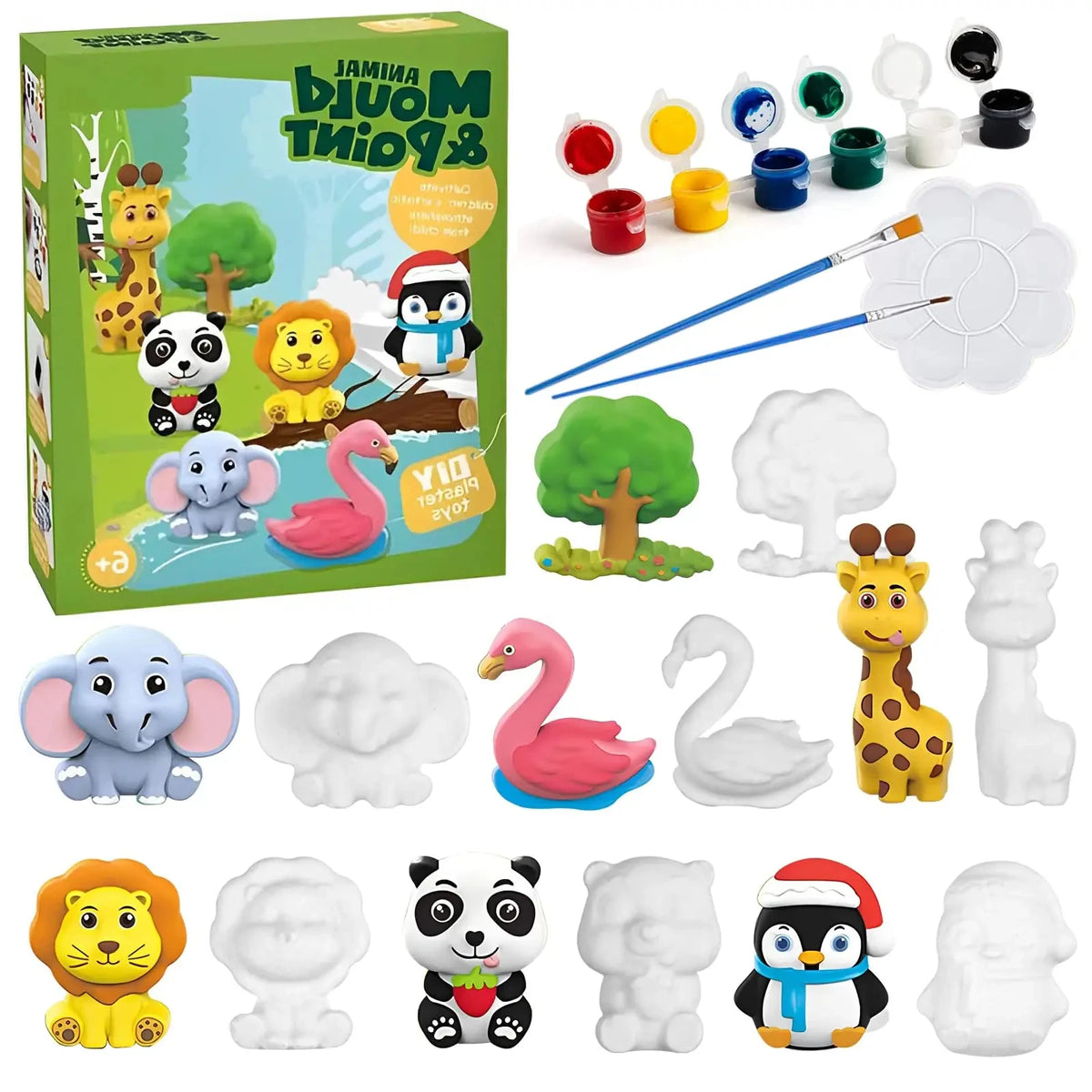 Mould & Paint Kit — Space, Unicorns & Animals