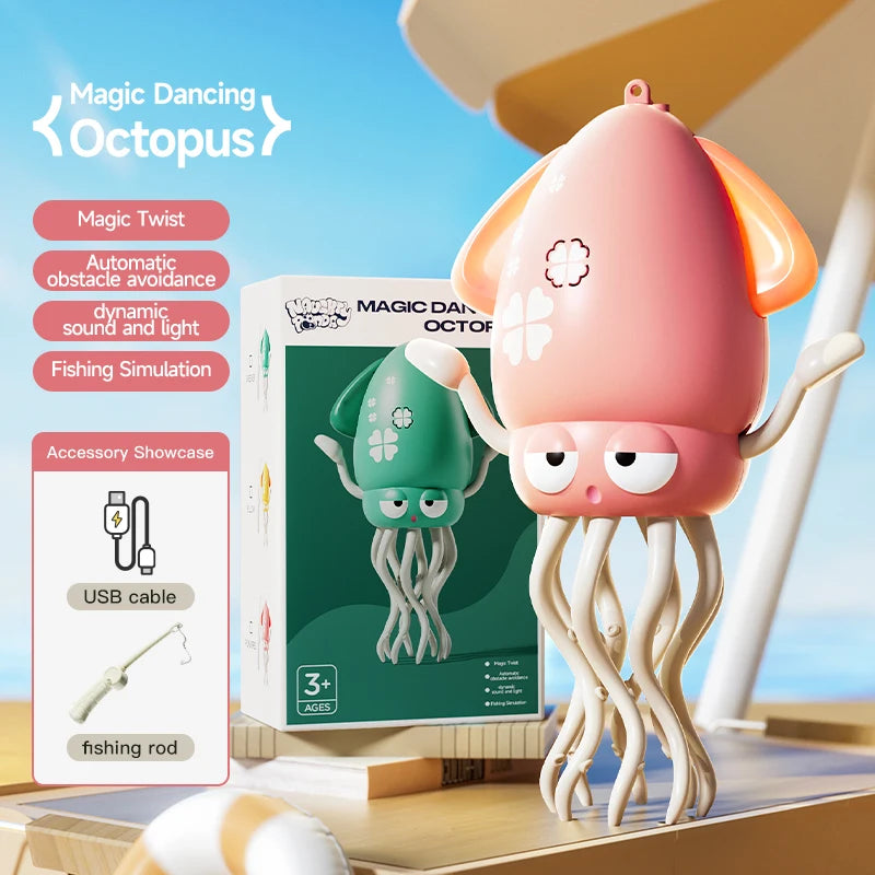 Dancing Octopus Toy with Lights & Music