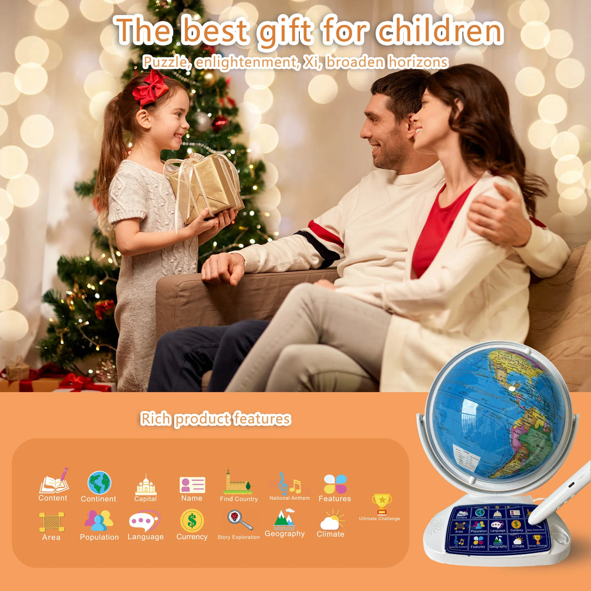 Interactive World Globe with AR Activities — Pivoli Toys — product image 6