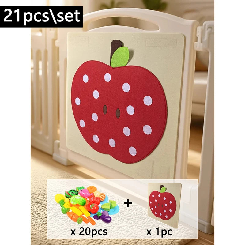 Fruit-Picking Felt Activity Board — 21-Piece Set — Pivoli Toys — product image 13