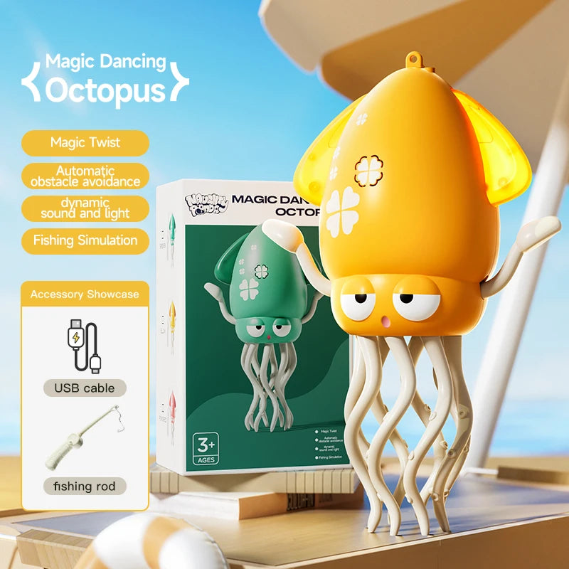 Dancing Octopus Toy with Lights & Music
