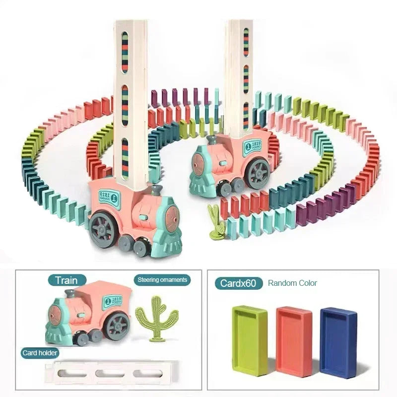 Domino-Laying Train — Pivoli Toys — product image 3