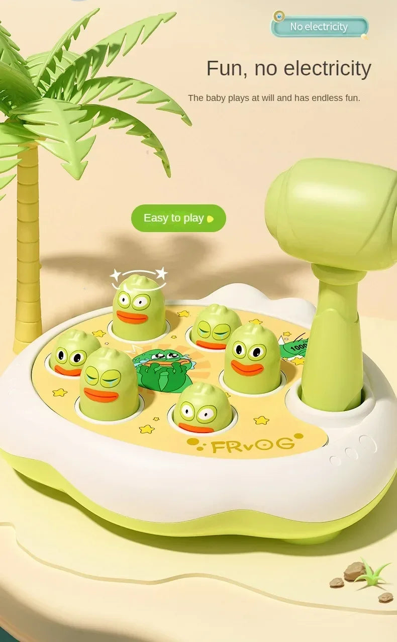 Whack-a-Mole Hammering Game – Duck or Frog