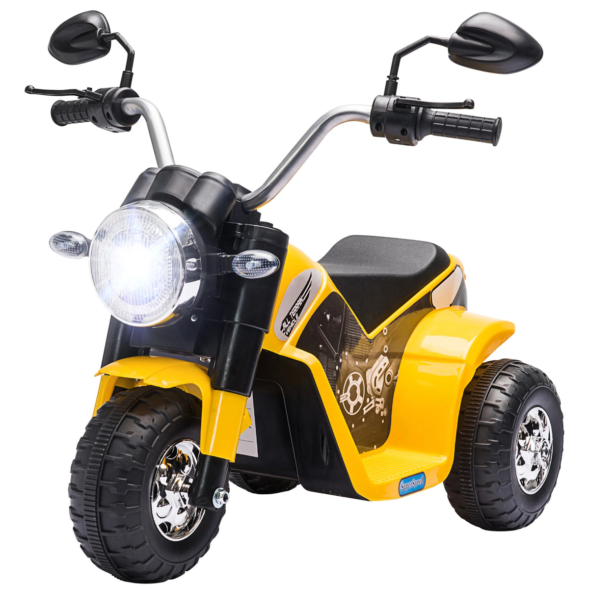 HOMCOM 6V Electric Ride-On Motorcycle