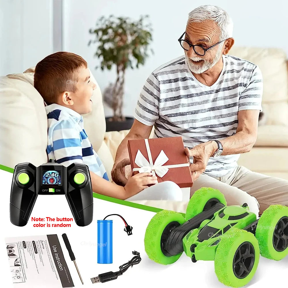 Double-Sided Remote-Control Stunt Car — Pivoli Toys — product image 5