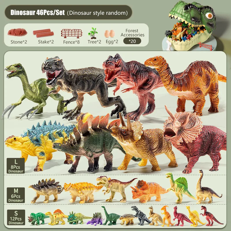 Dinosaur World Play Set & Carry Case — Pivoli Toys — product image 7