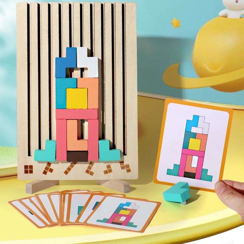 Wooden Drop-In Block Puzzle — Pivoli Toys — product image 2