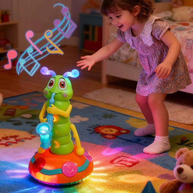 Dancing Saxophone Caterpillar Toy, additional product view 1