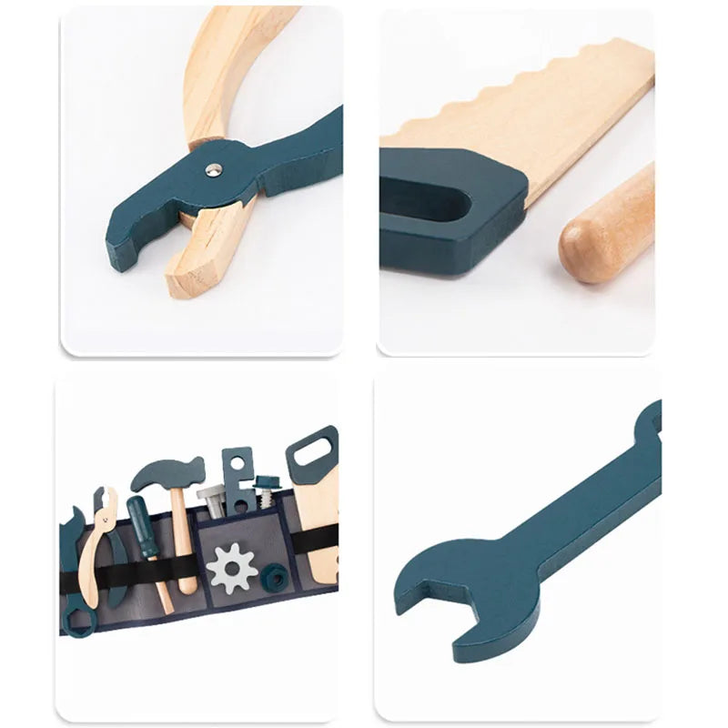 Wooden Toy Tool Belt, additional product view 2