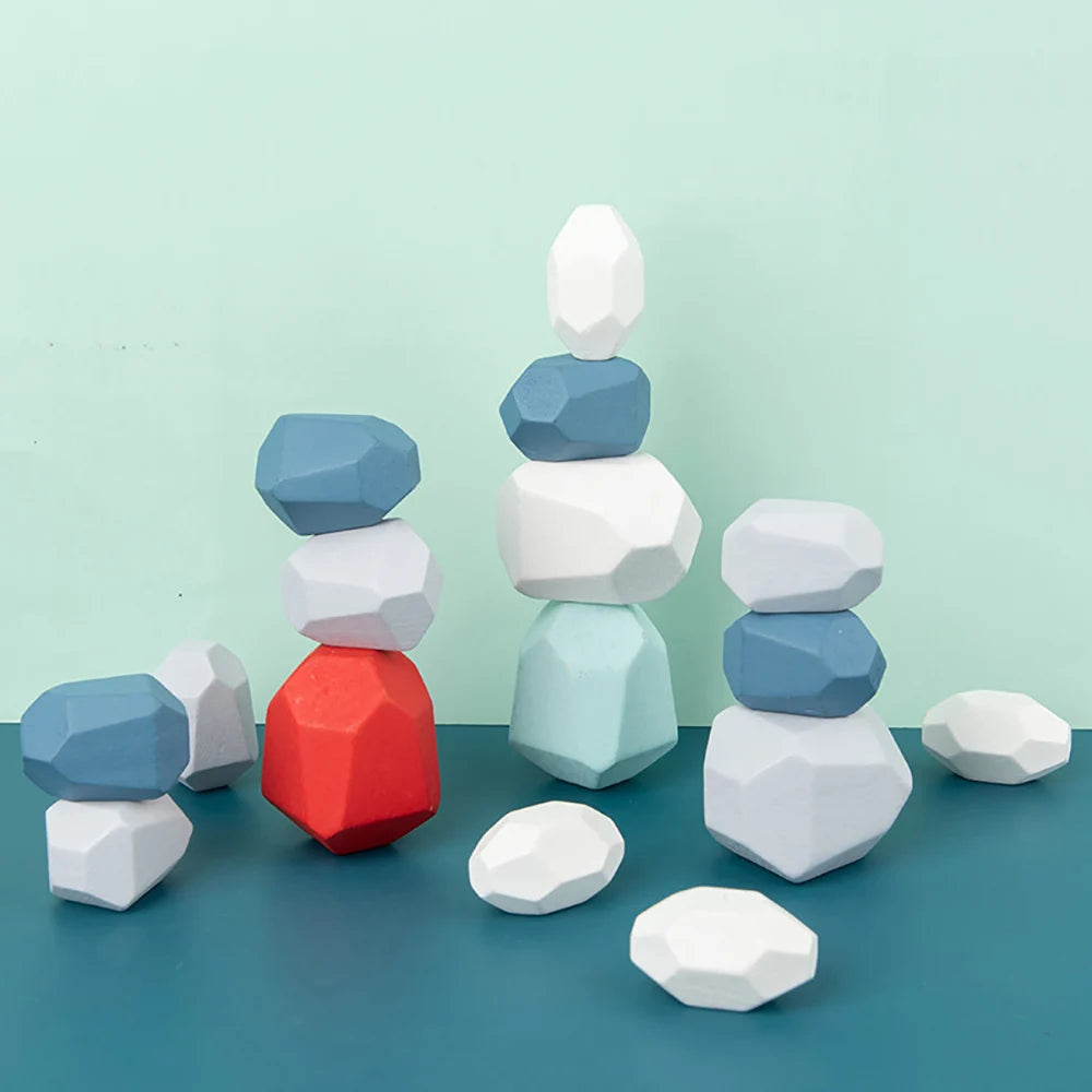 Wooden Stacking Stones – 36-Piece Balancing Set