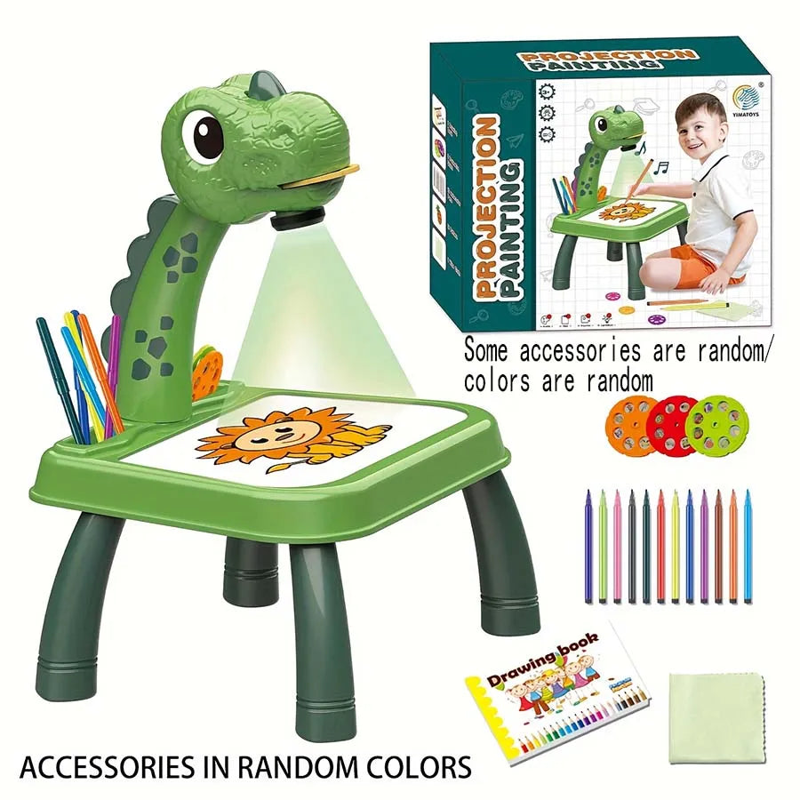 Dinosaur Drawing Projector Table