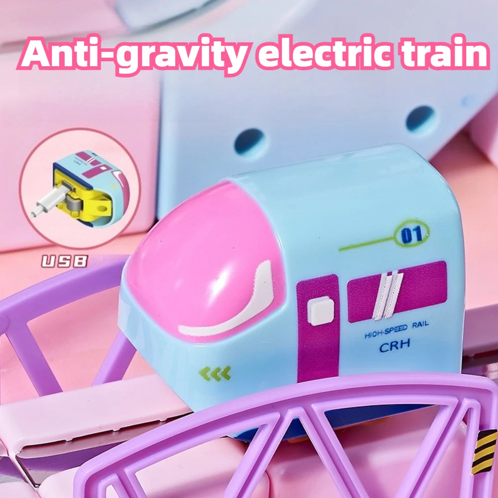Pastel Magnetic Track Building Set — Pivoli Toys — product image 5