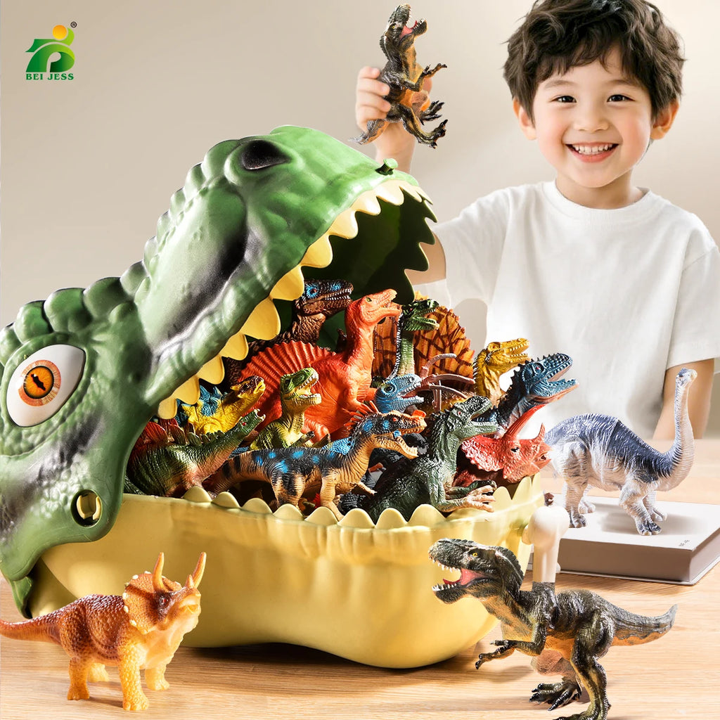 Dinosaur World Play Set & Carry Case — Pivoli Toys