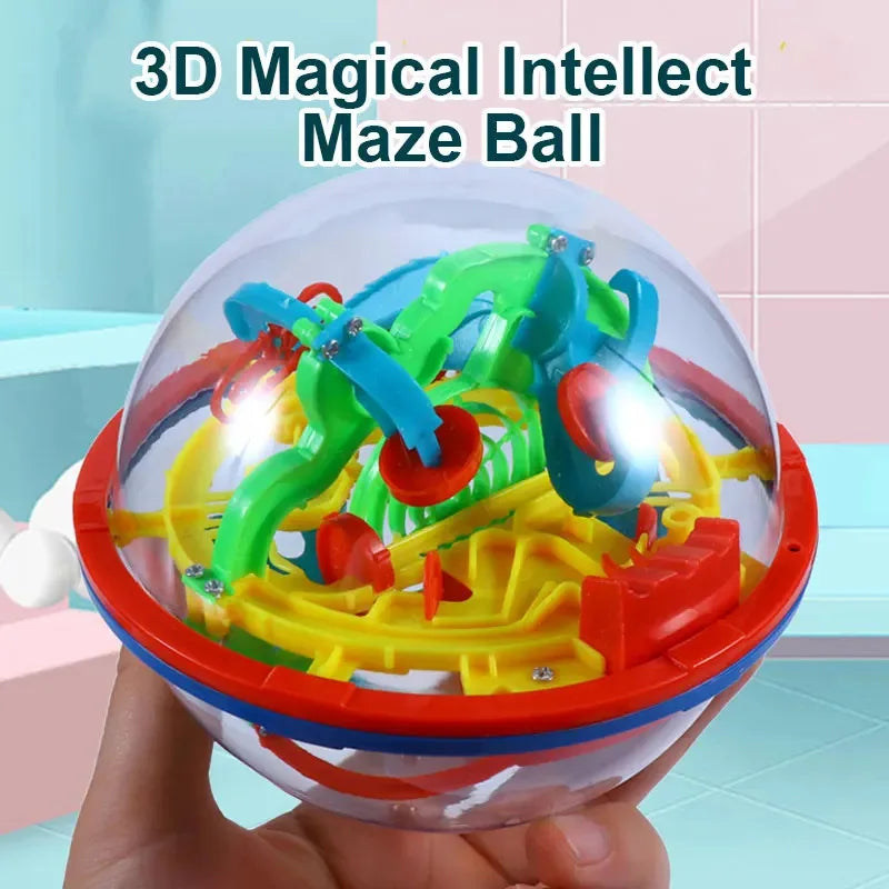 3D Maze Ball — 100-Step Challenge — Pivoli Toys — product image 2