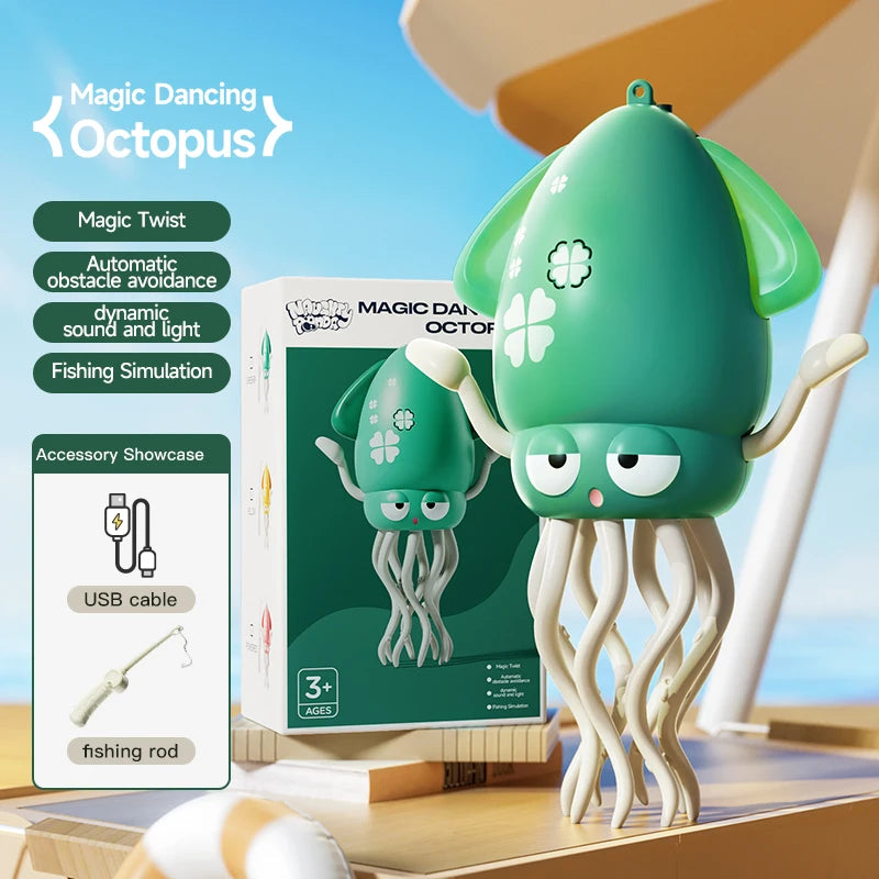 Dancing Octopus Toy with Lights & Music