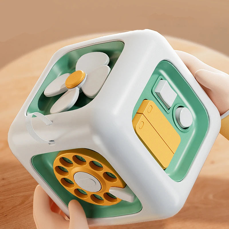 6-in-1 Sensory Busy Cube