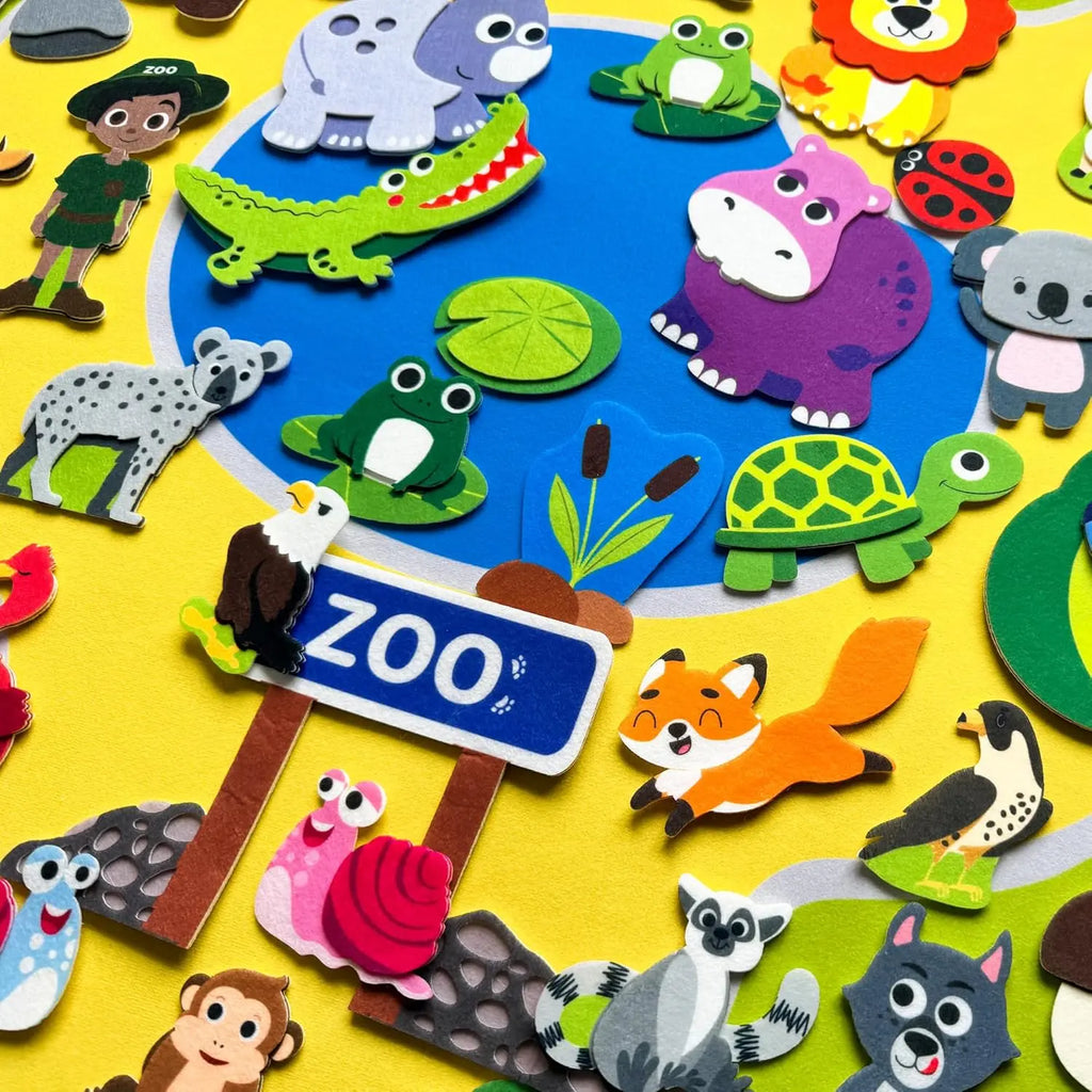 Felt Story Board — Animals, Space & More