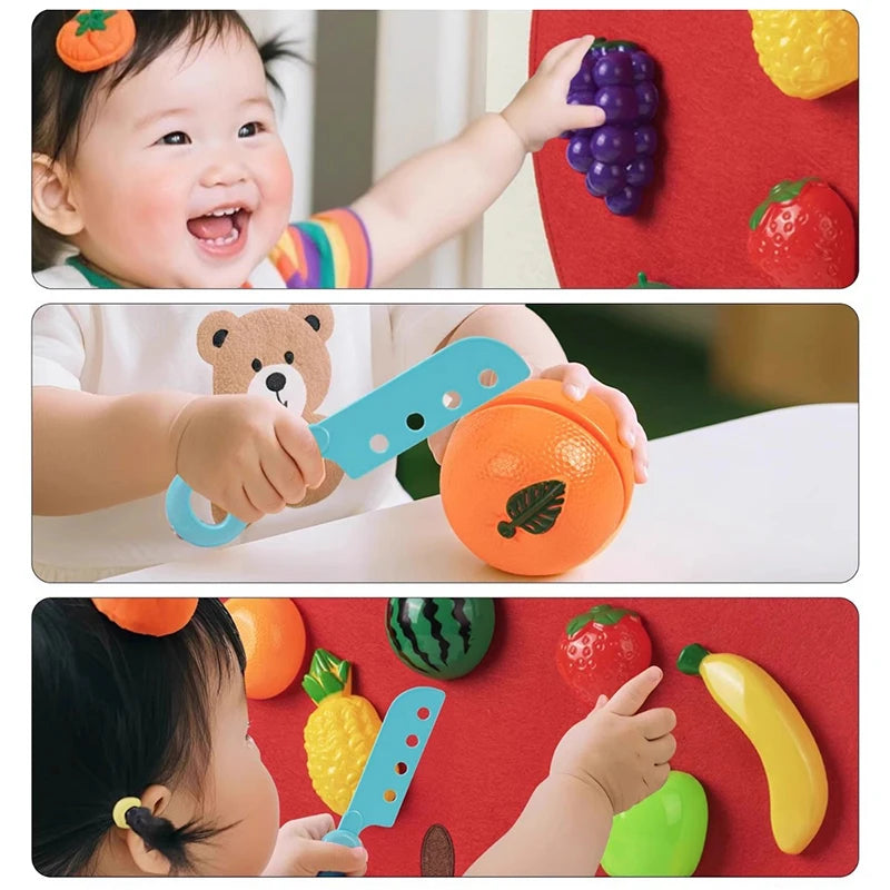 Fruit-Picking Felt Activity Board — 21-Piece Set — Pivoli Toys — product image 4