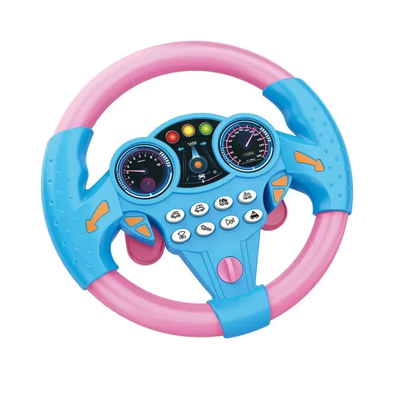 Musical Steering Wheel Toy with Lights