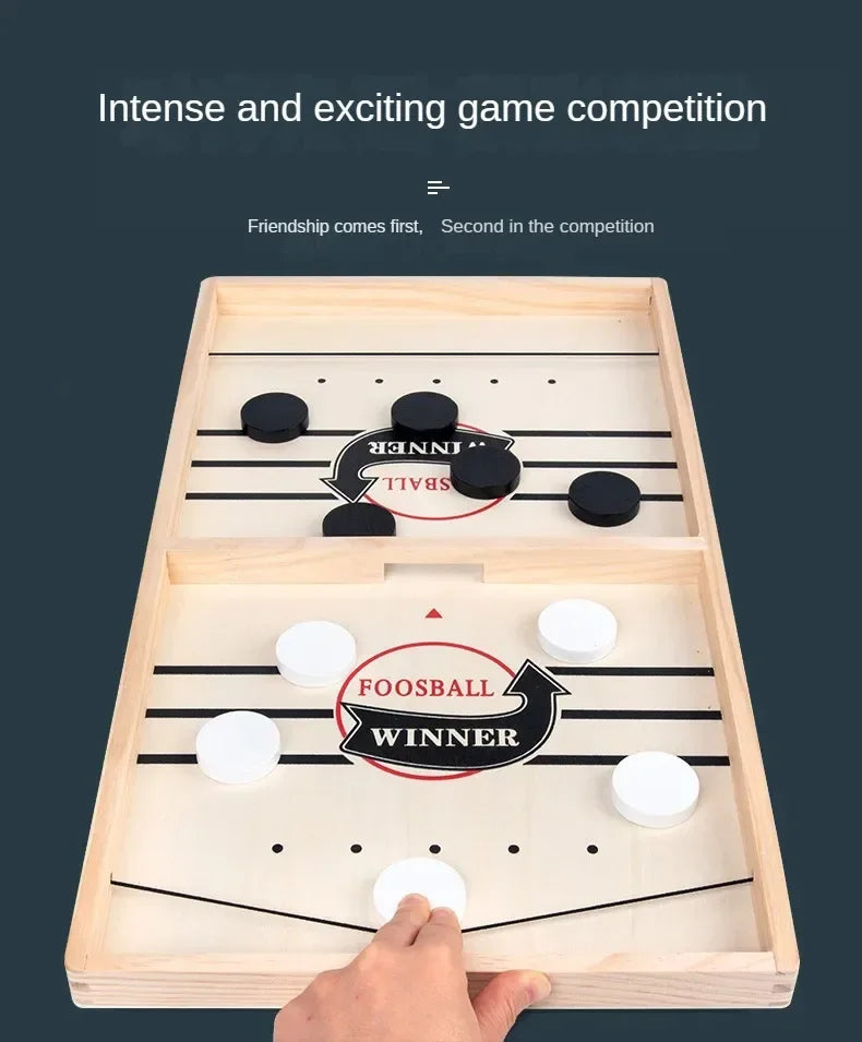 Wooden Fast-Puck Table Game — Pivoli Toys — product image 8