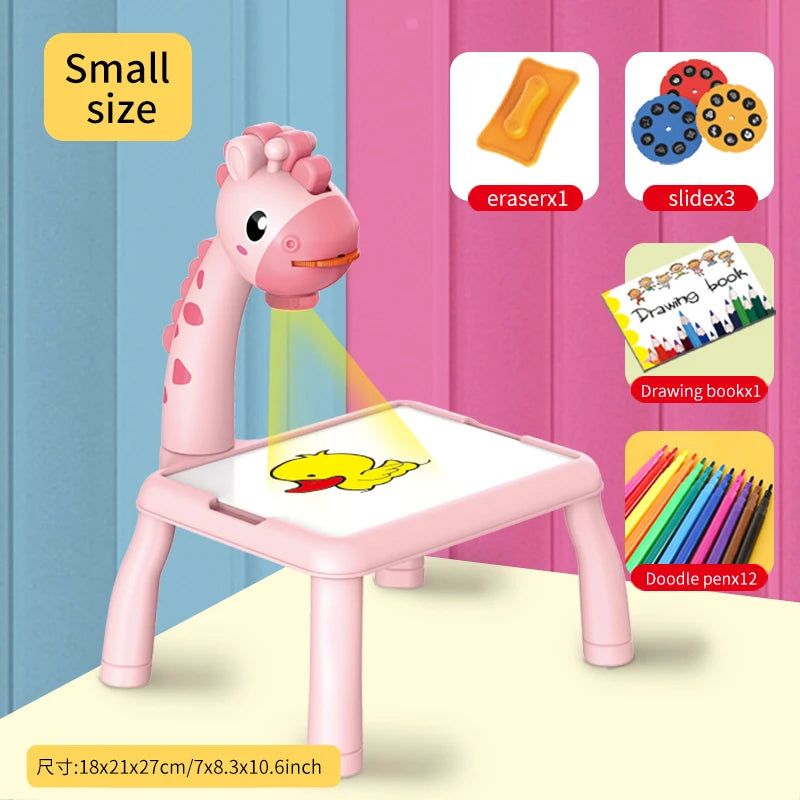 Giraffe Drawing Projector Table