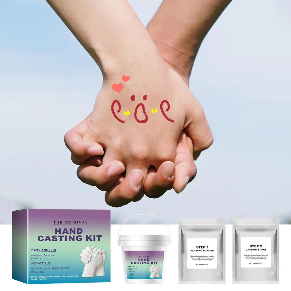 Hand Casting Kit — DIY Plaster Keepsake