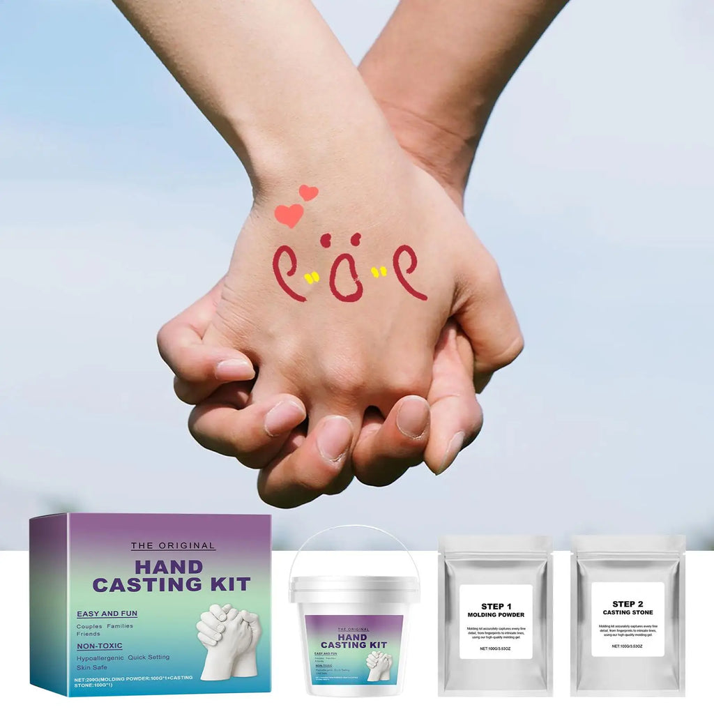 Hand Casting Kit — DIY Plaster Keepsake