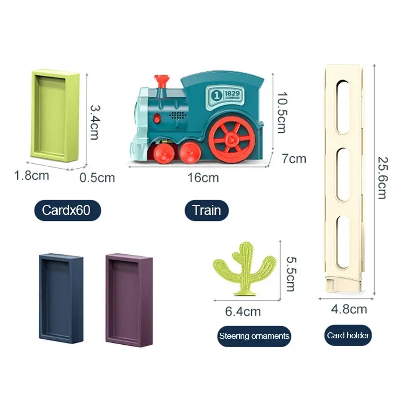 Domino-Laying Train — Pivoli Toys — product image 4
