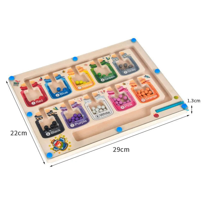 Magnetic Counting & Colour Maze — Pivoli Toys — product image 6