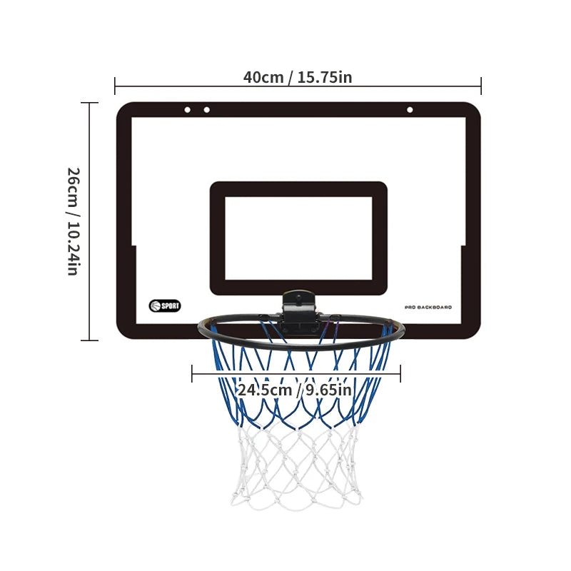 Mini Hanging Basketball Hoop — Pivoli Toys — product image 2