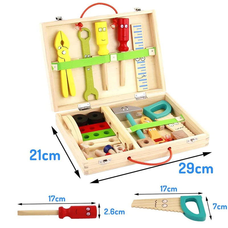 Wooden Tool Box Construction Set, additional product view 4